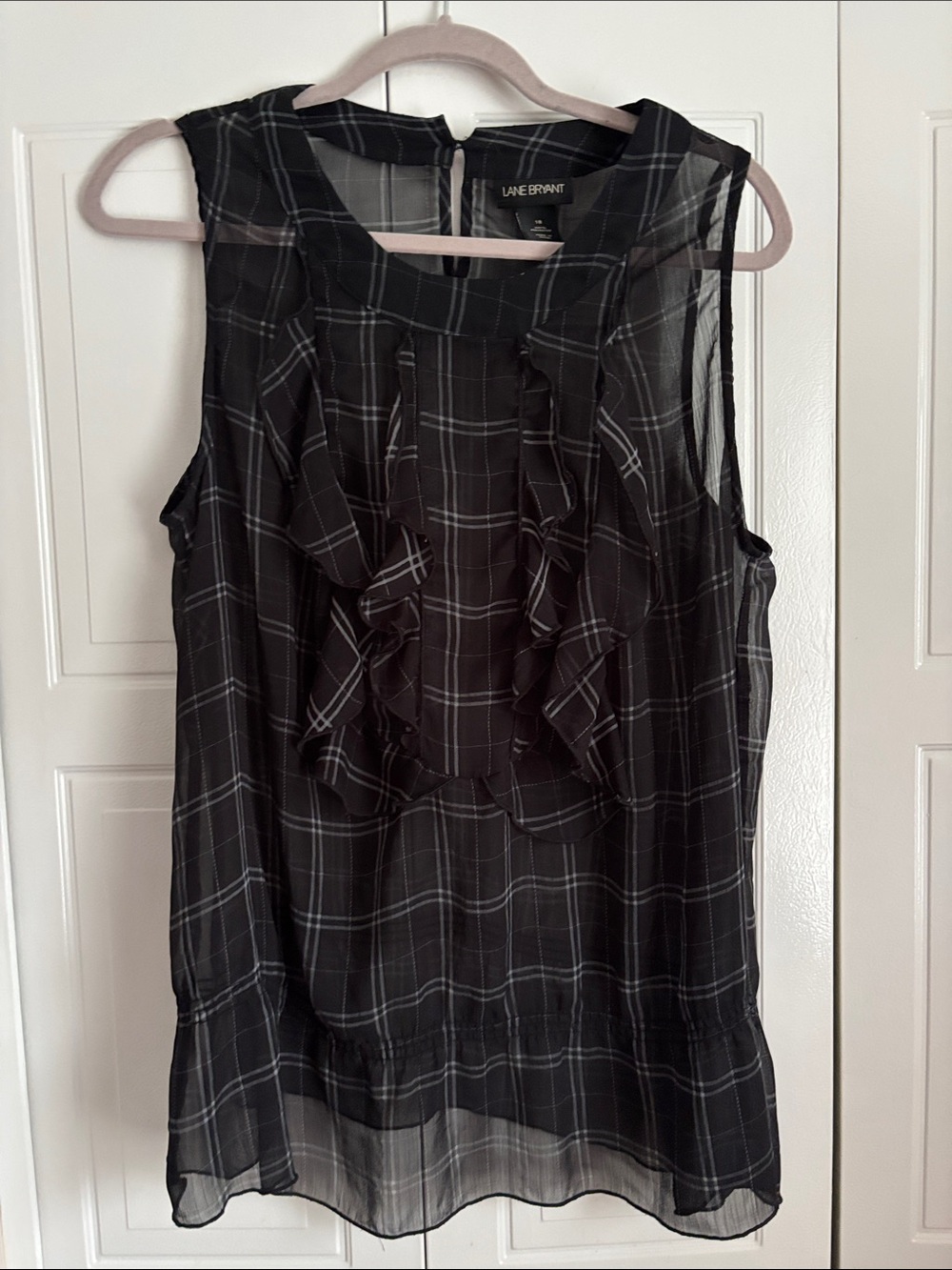 Lane Bryant Sheer Blouse